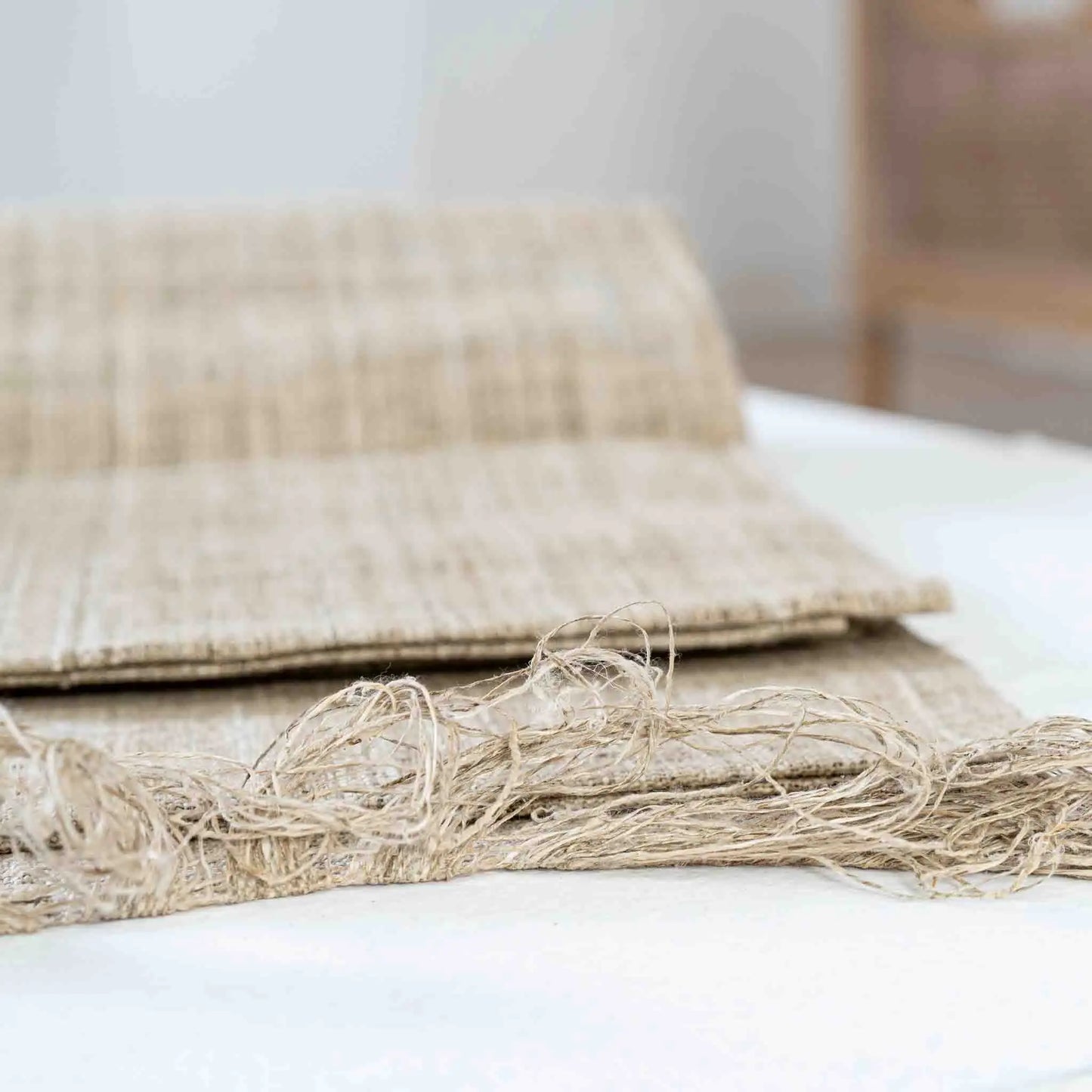 Handwoven Raw Hemp – Our Signature Fabric
