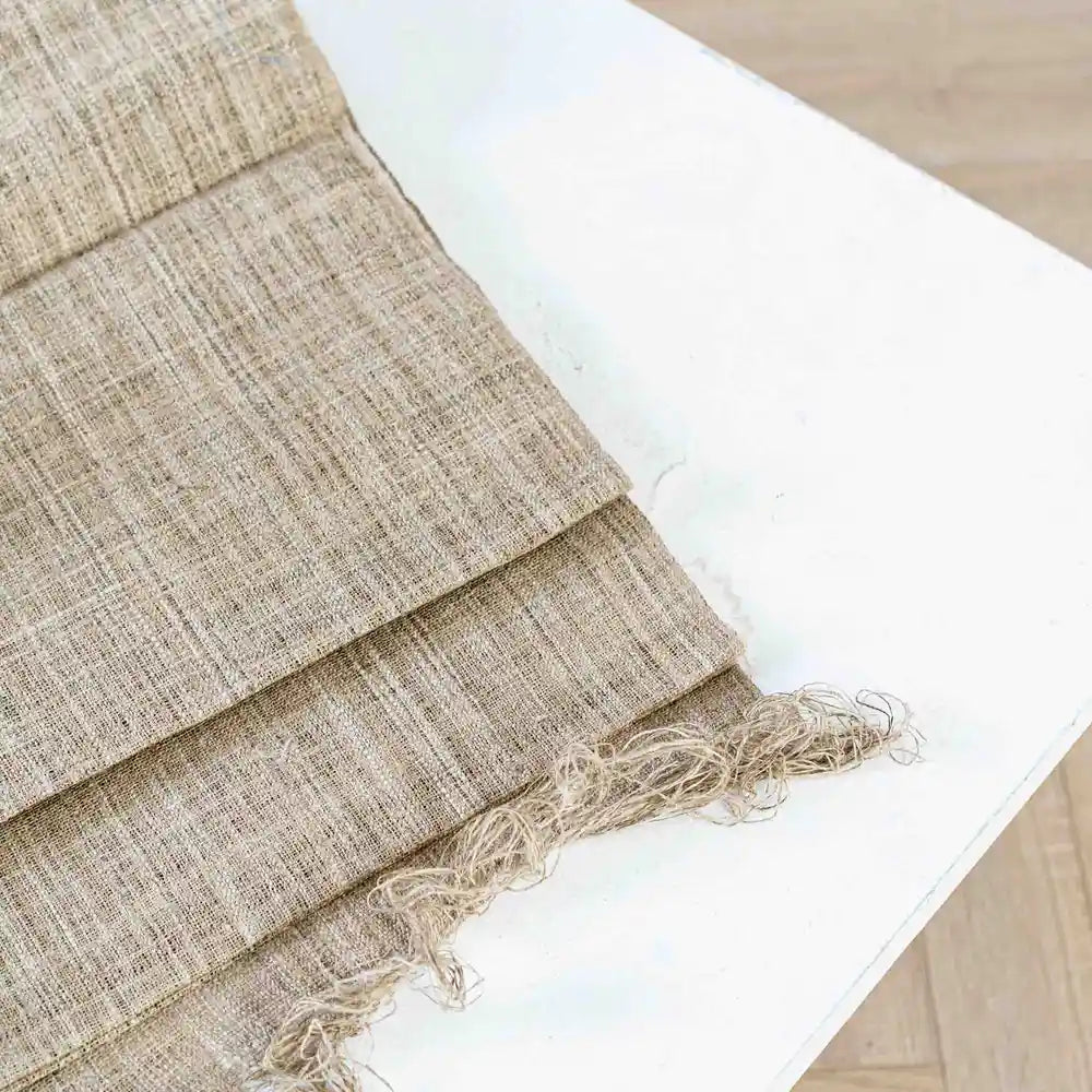 Handwoven Raw Hemp – Our Signature Fabric